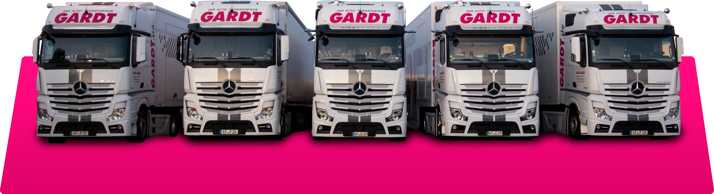 AUTO-GARDT Transportflotte